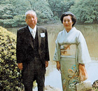 春の遊園会での加計夫婦（赤坂御縁　昭和57年5月）