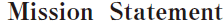 Mission Statement